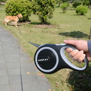 Bicolor Retractable Pet Leash
