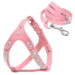 Rhinestone Bulldog Harness