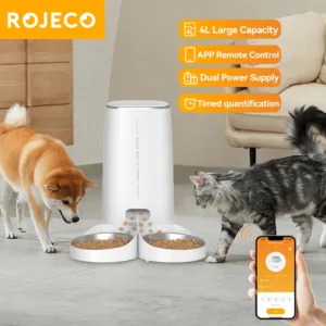 ROJECO White Intelligent Feeder