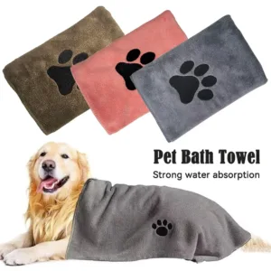 Microfiber Pet Bath Towel